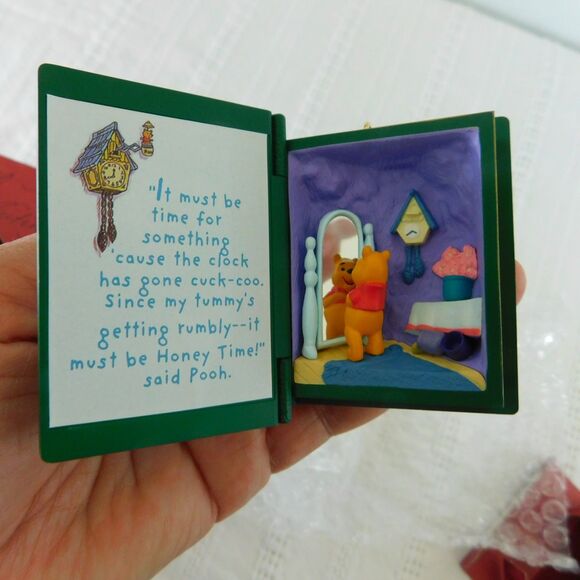 Winnie The Pooh Collection Hallmark Keepsake Ornaments Lot Of 6 1998 NEW! Unused - Picture 10 of 15